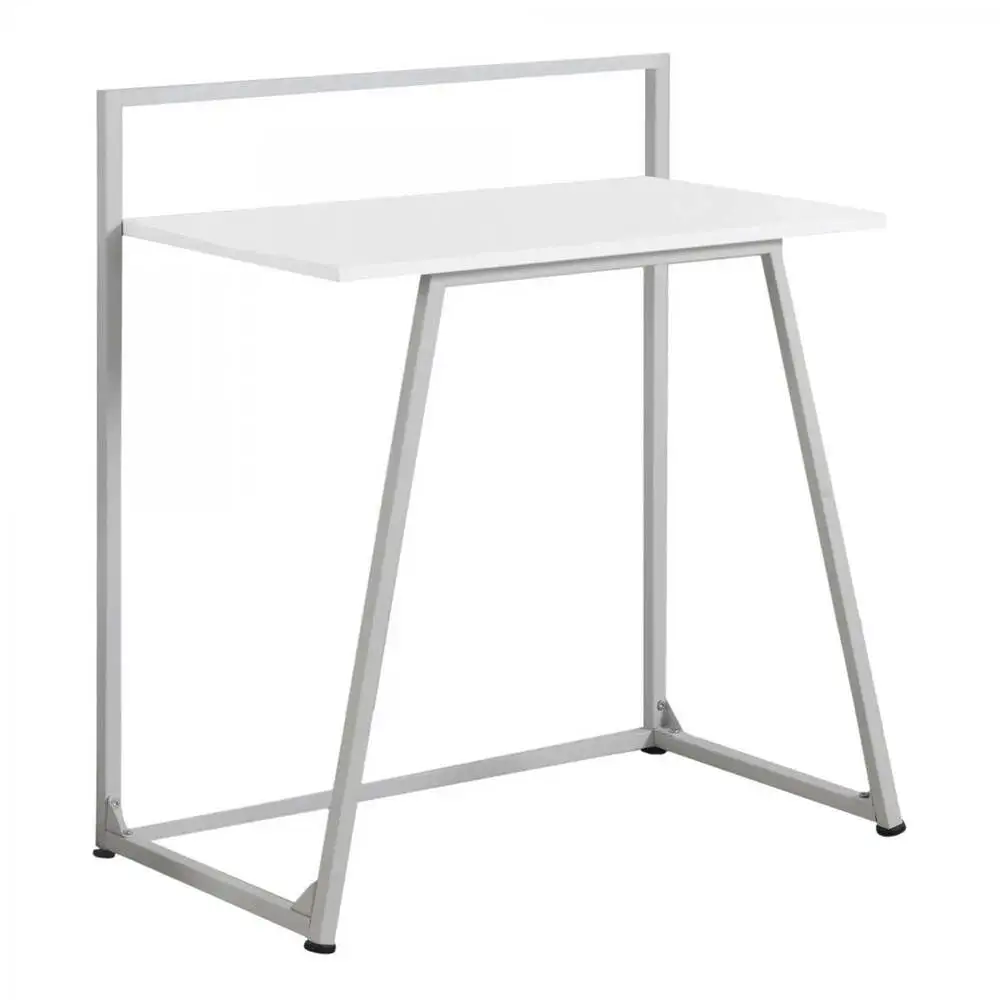 Accessoire Modulable Premium Bureau D'Ordinateur - 30"L / Blanc JuvéNile / MéTal Blanc