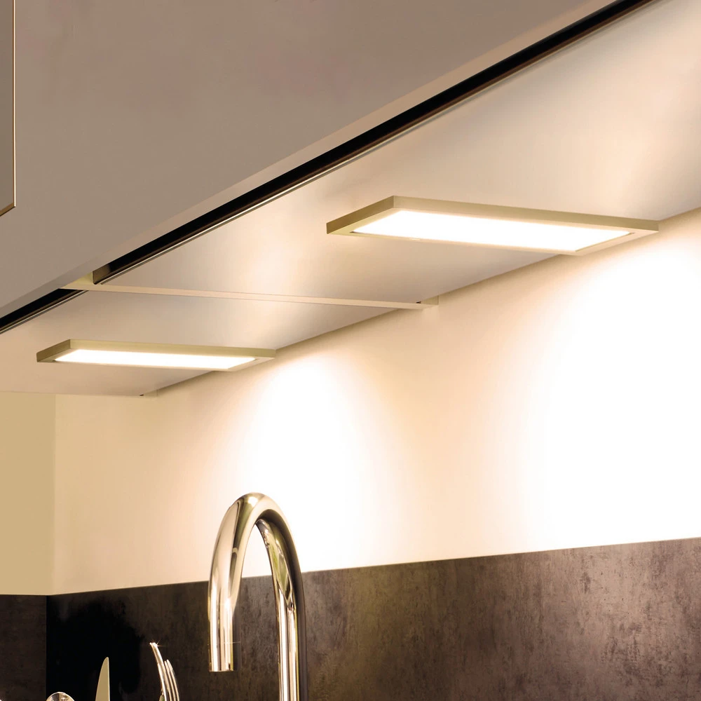 Accessoire Modulable Premium LED sous meuble Sky variateur par 2 3 000 K inox