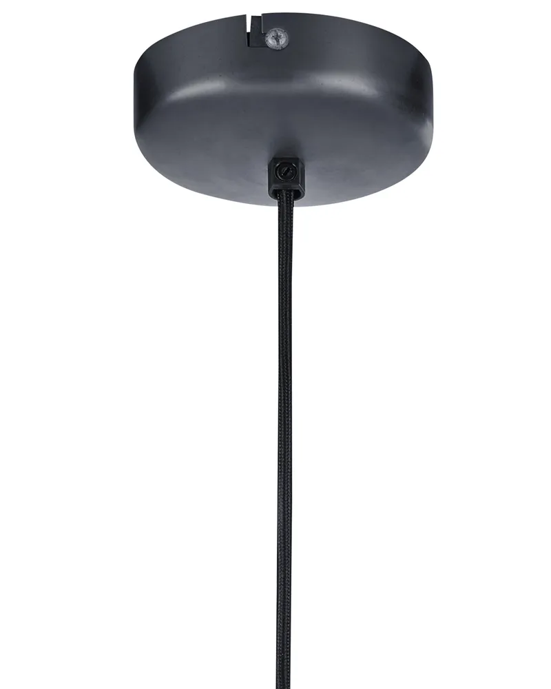 Acier Mesh Pendant Lamp Black PARBATI (Lot de 4)