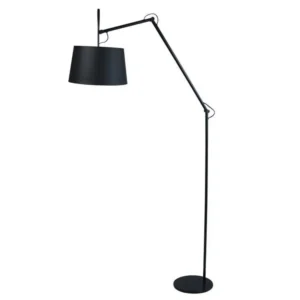 ARTICULER - Lampadaire articulé métal noir avec Garantie 2 Ans