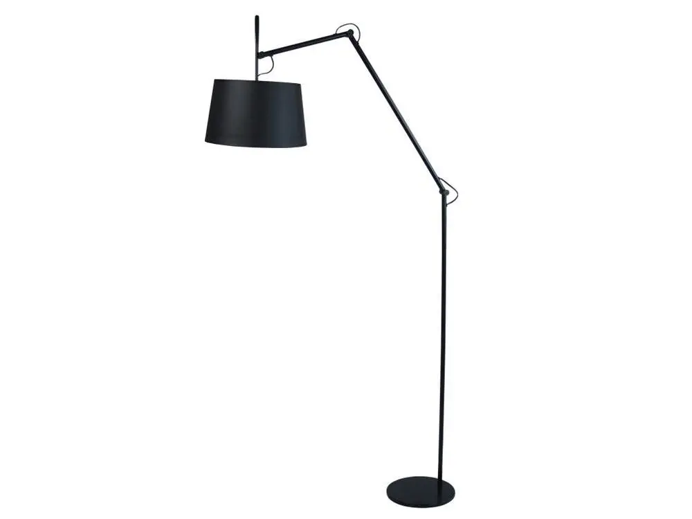 ARTICULER - Lampadaire articulé métal noir avec Garantie 2 Ans