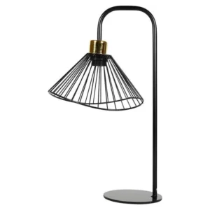 Kit d'assemblage pour Lampe de bureau filaire métal H47 Ostaria - Noir