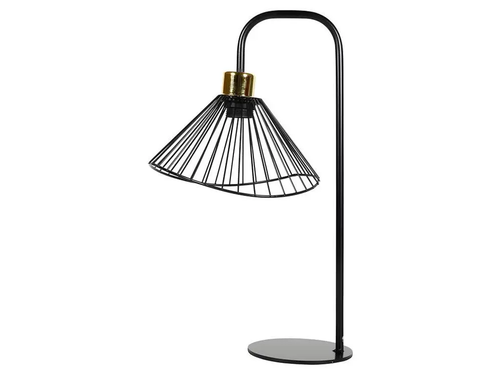 Kit d'assemblage pour Lampe de bureau filaire métal H47 Ostaria - Noir
