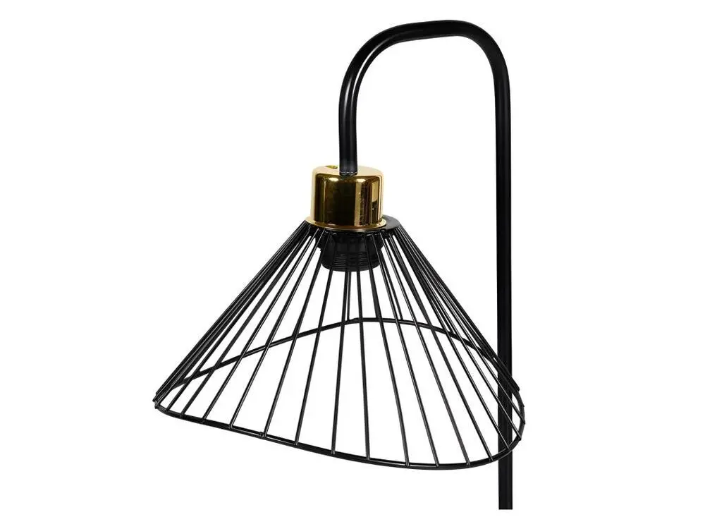 Kit d'assemblage pour Lampe de bureau filaire métal H47 Ostaria - Noir