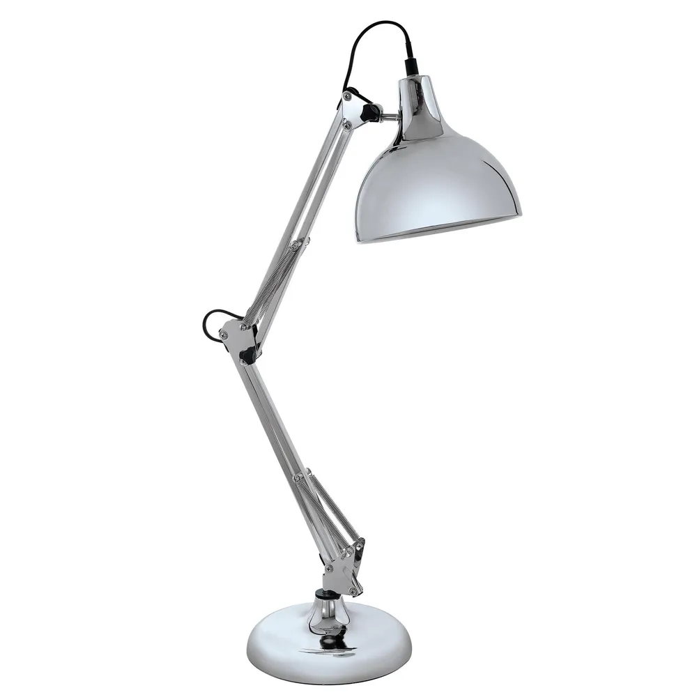 Kit d'assemblage pour Lampe de bureau métal argenté BORGILLIO E27 1X40W