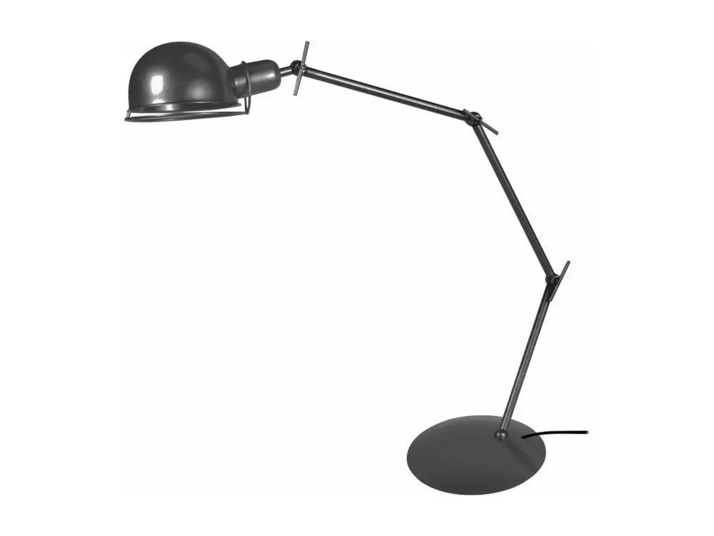 Lampe de bureau articulé métal anthracite 60 cm. (Lot de 4)