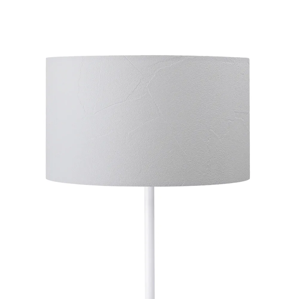 Lampe de bureau E27 hauteur 35 cm blanc 03_0007388 avec 4 patins en caoutchouc
