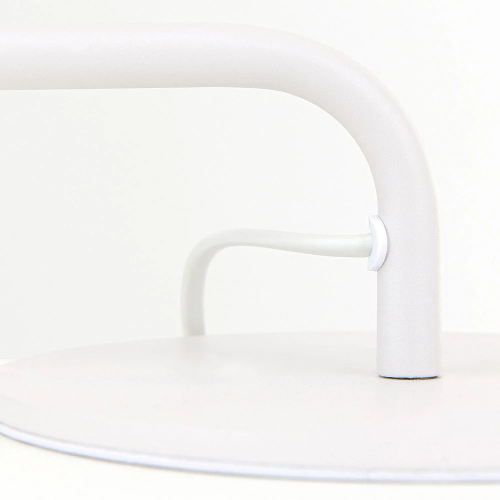 Lampe de bureau Viktoria tête réglable, blanche | Facile à installer |