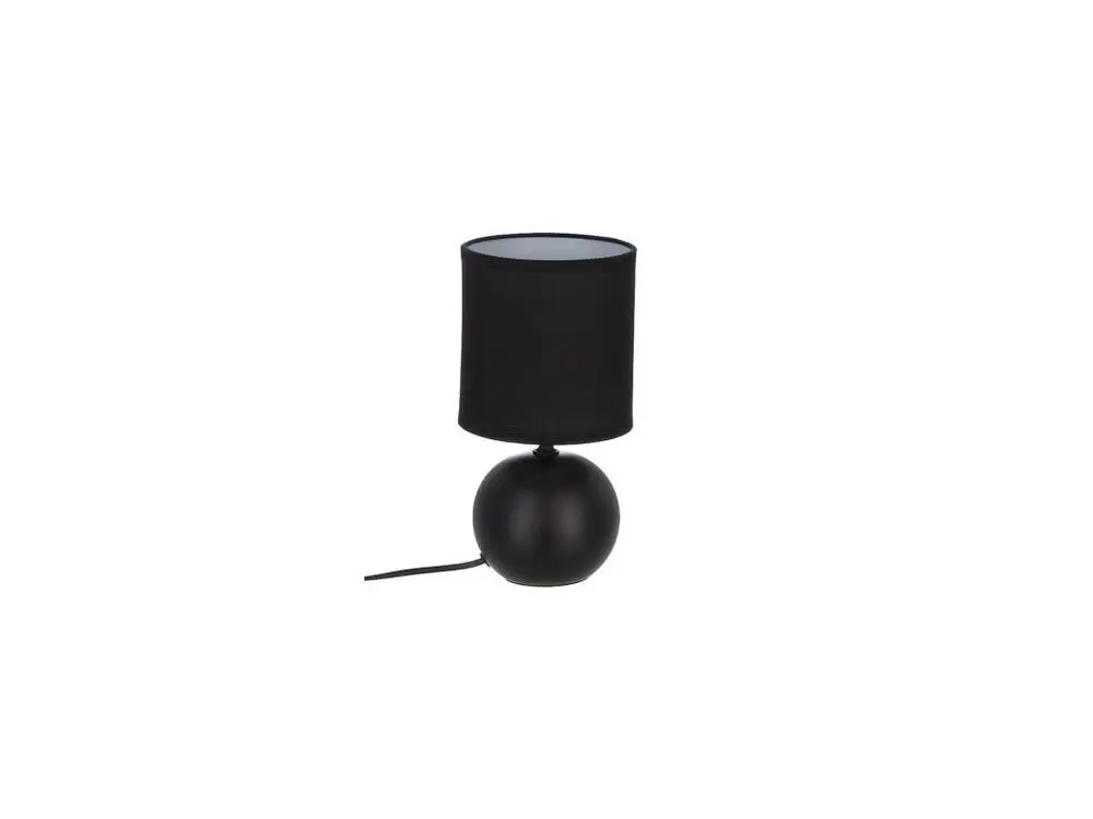 Lampe de chevet boule - Atmosphera en tissu respirant