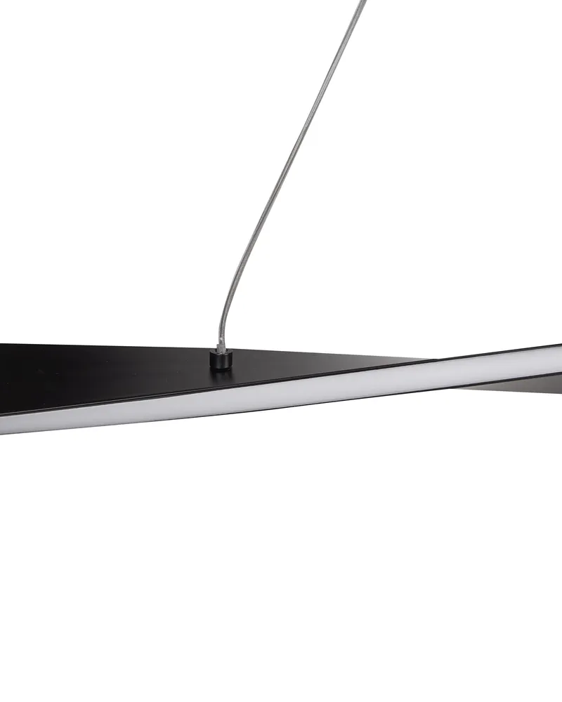 Metal LED Pendant Lamp Noir jais MAHOI