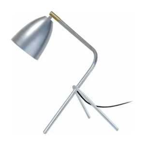 MODESTE LARSEN - Lampe de bureau trépied métal aluminium (Lot de 4)