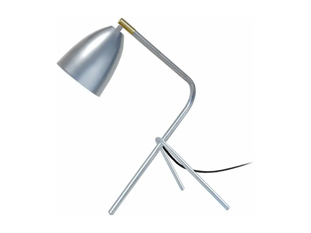 MODESTE LARSEN - Lampe de bureau trépied métal aluminium (Lot de 4)
