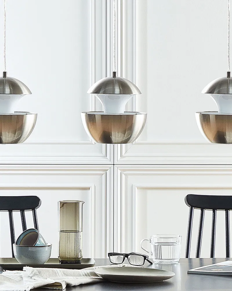 Métallique Pendant Lamp Silver BOJANA