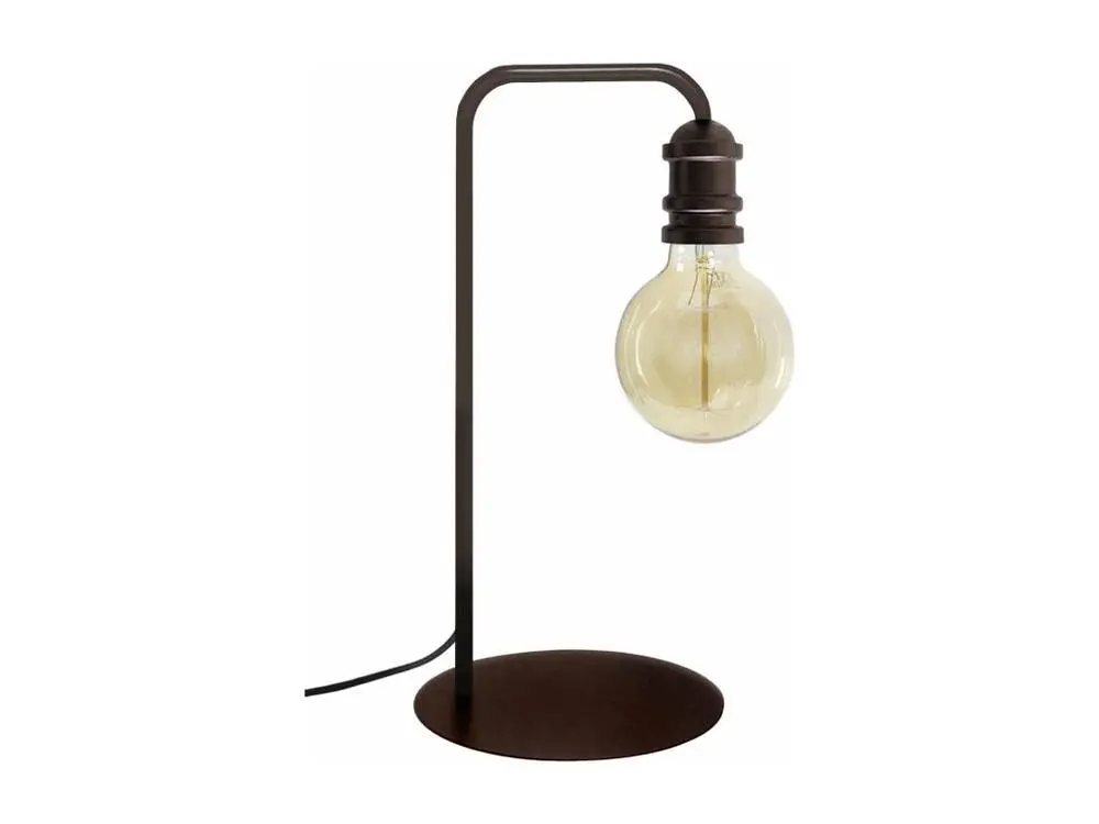 NORWICH - Lampe de bureau arqué métal cuivre étain