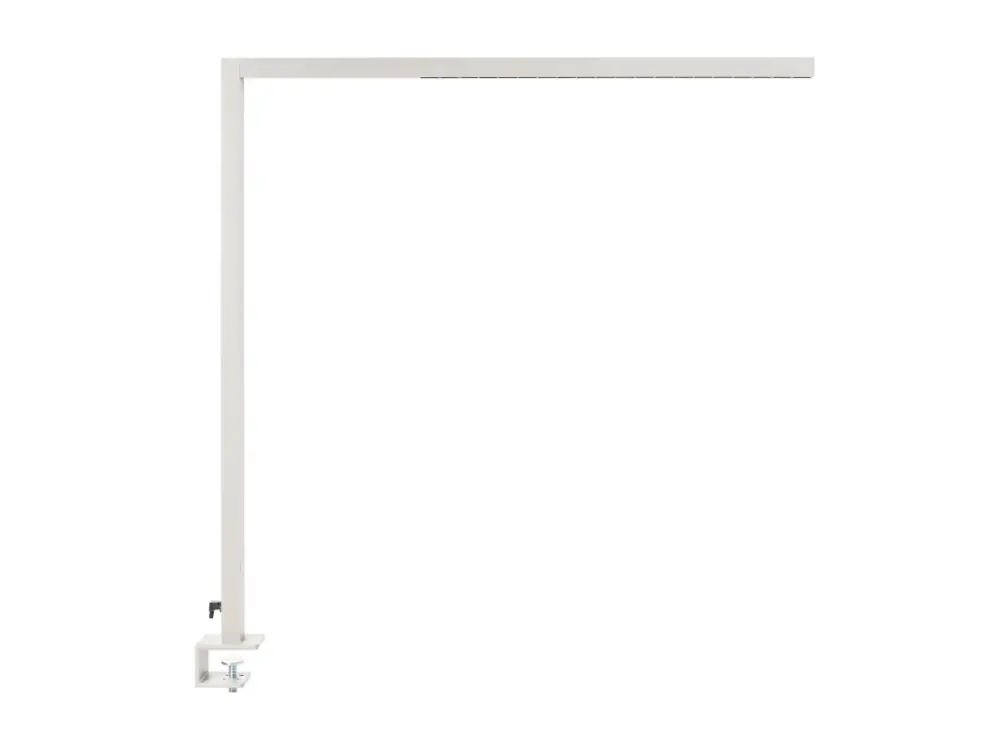 Pieds antidérapants pour Lampe de bureau LED à pince en métal argenté OCTANT