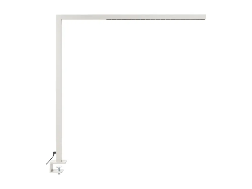 Pieds antidérapants pour Lampe de bureau LED à pince en métal argenté OCTANT