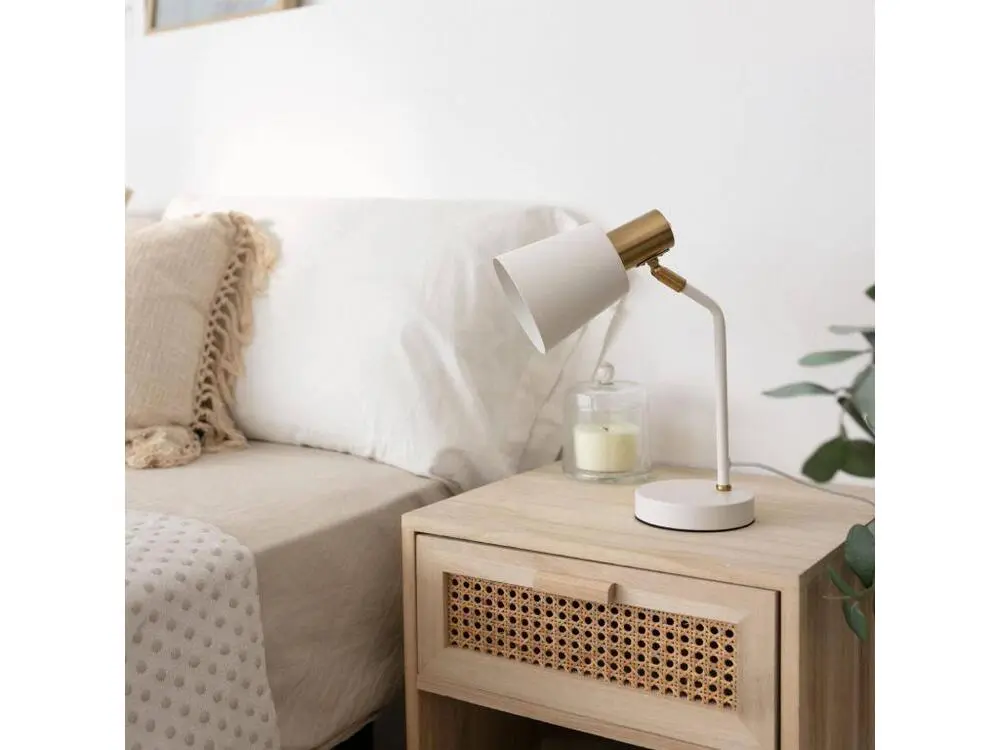 Pieds antidérapants pour Ledkia Lampe de Bureau Flex Métal Tatlin Blanc