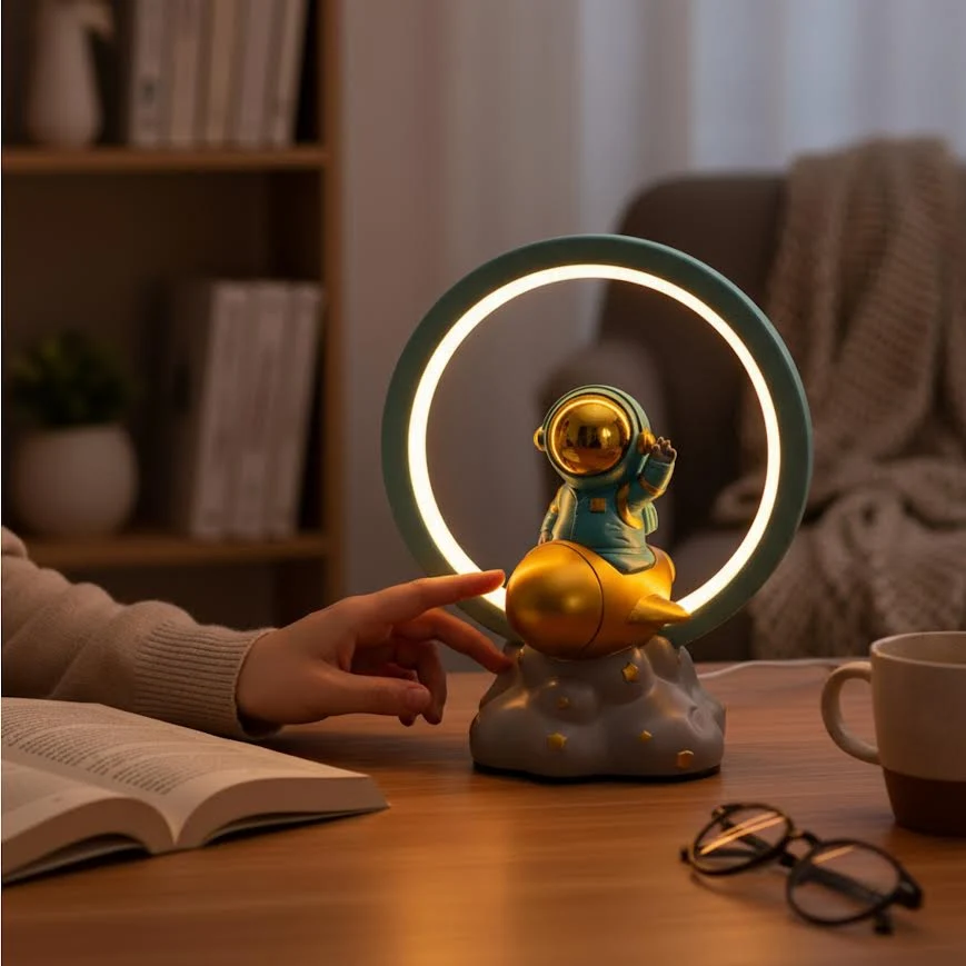 Professionnel Haute Qualité Astronaut Desk Lamp - Blue