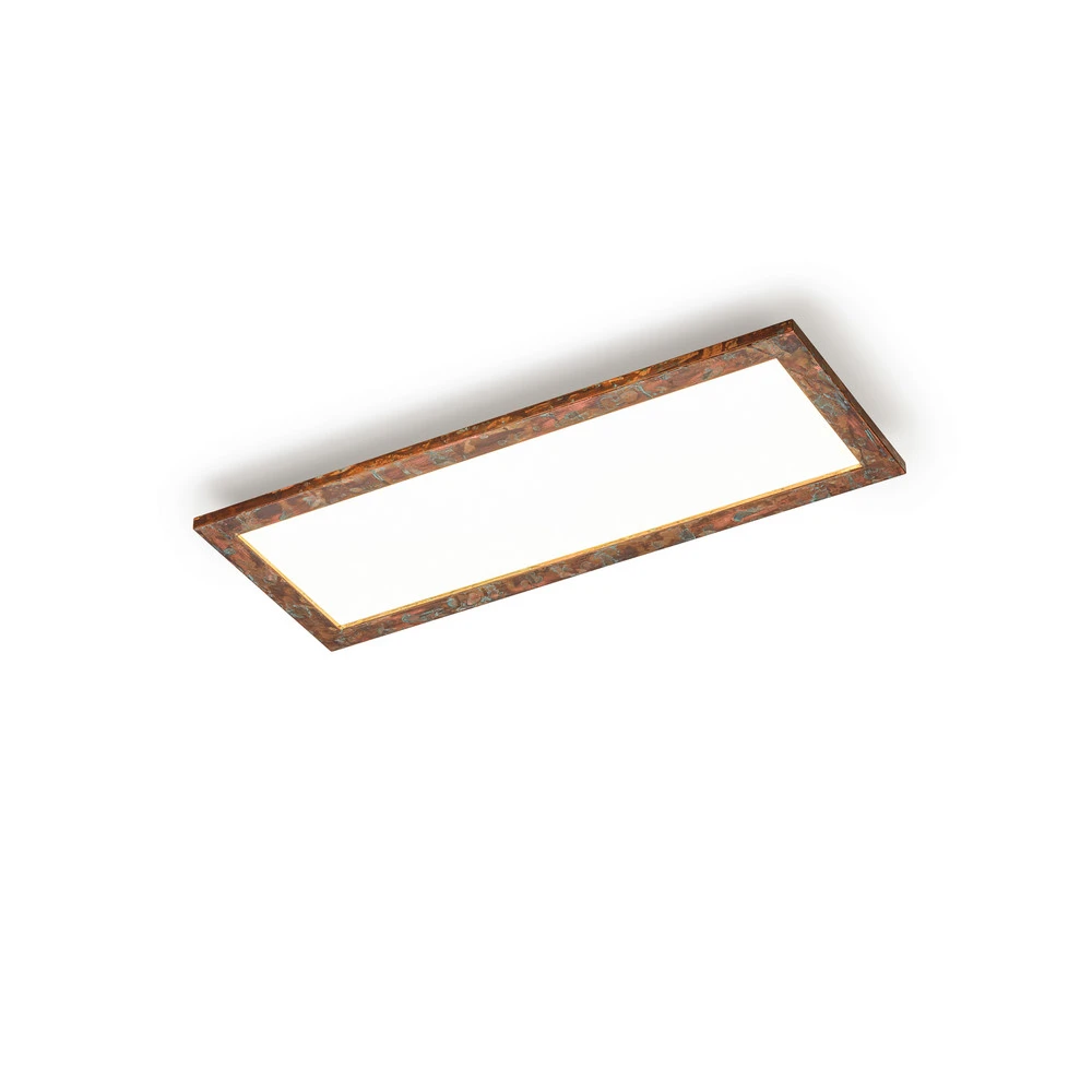 Quitani Panneau LED Aurinor, cuivre, 86 cm (Lot de 4)