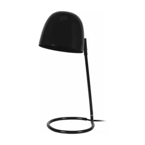 QUOKKA - Lampe de bureau droit métal noir (Lot de 4)
