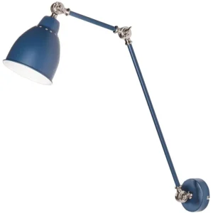 Wandlamp donkerblauw MISSISSIPPI L