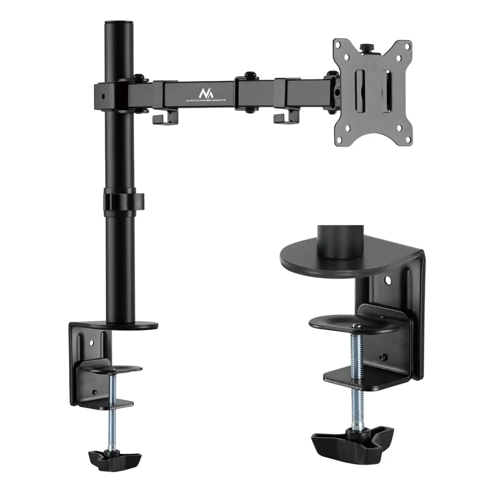Maclean MC-883 Moniteur Bracket LCD LED Écran de bureau Tout usage 8kg Vesa 17''-32 "