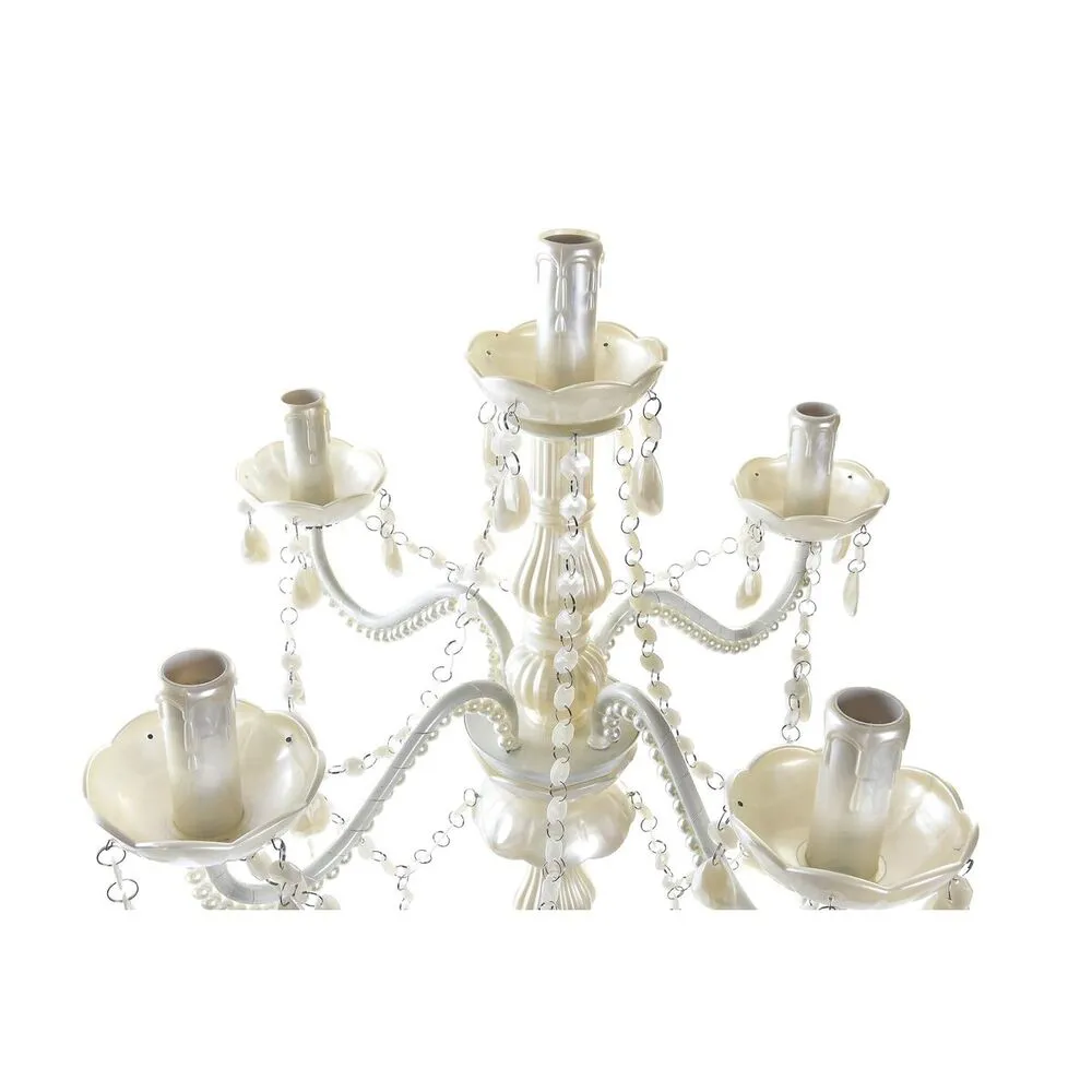 Lampe de bureau Design Chandelier Néoclassique Couleur Crème 220 V (51
