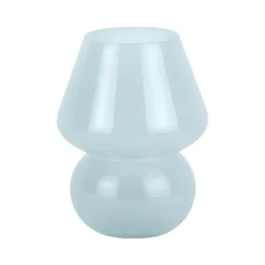 Lampe Cristal Vintage LED H20cm Bleu Present Time
