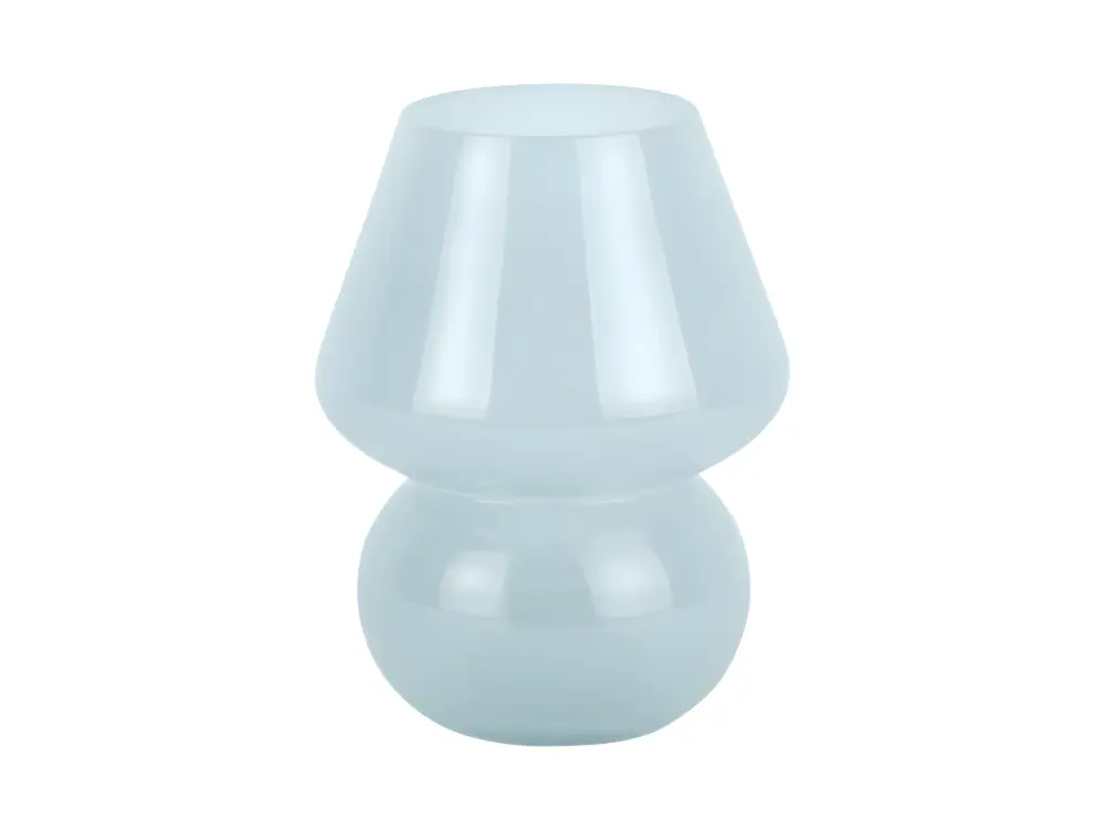 Lampe Cristal Vintage LED H20cm Bleu Present Time