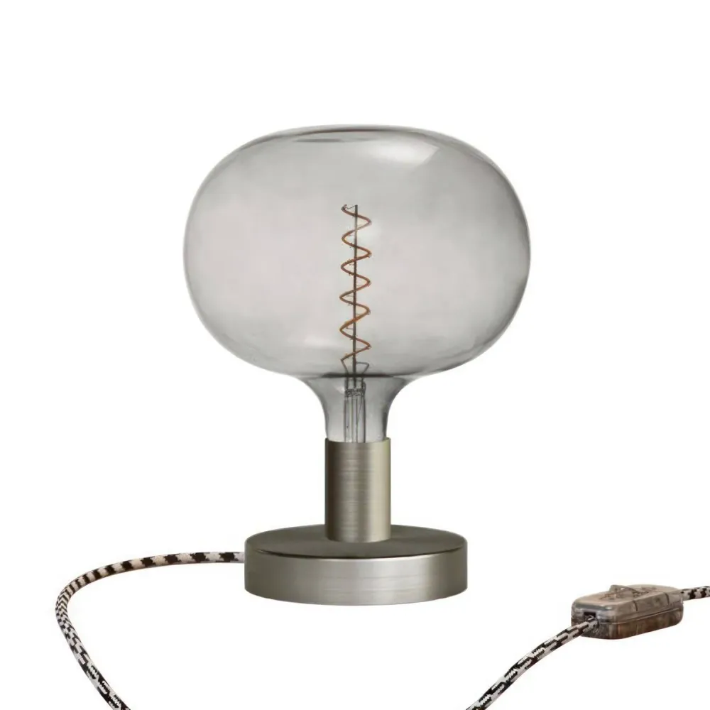 Lampe de table métallique Creative-Cables Posaluce Cobble modèle ABM21VBODEUBRX03-L