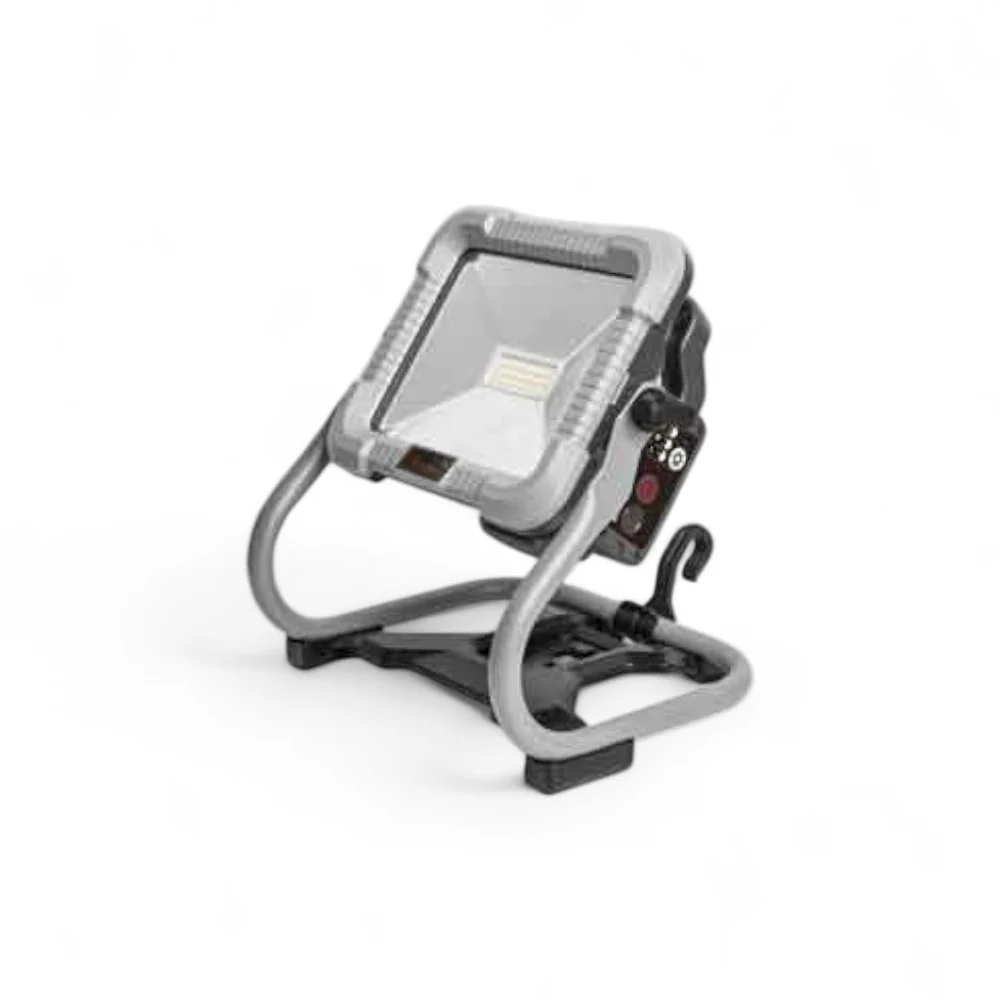 Proiettore batteria 20V con potenza regolabile 10/20/30 Watt luce fredda
