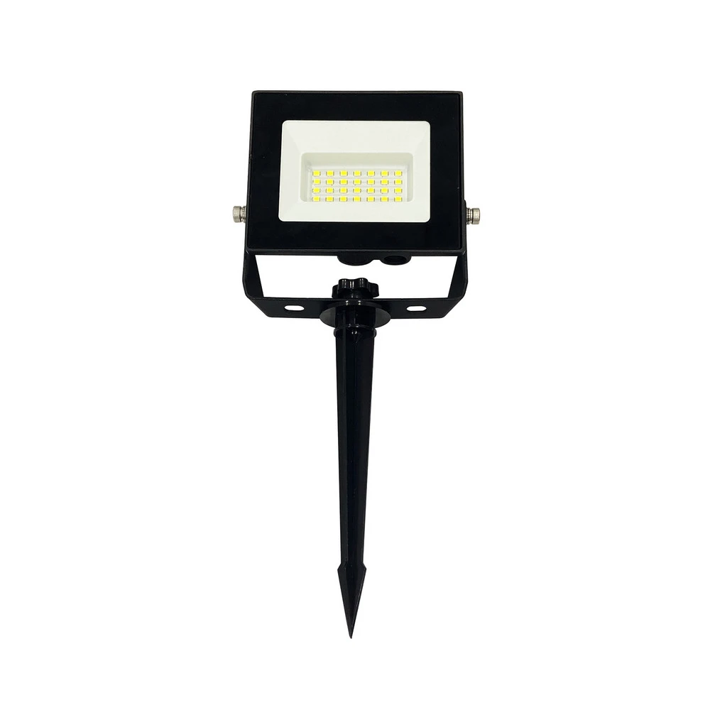 Projecteur de chantier LED Bolton 2.0, 20 W, piquet de terre, connecteur