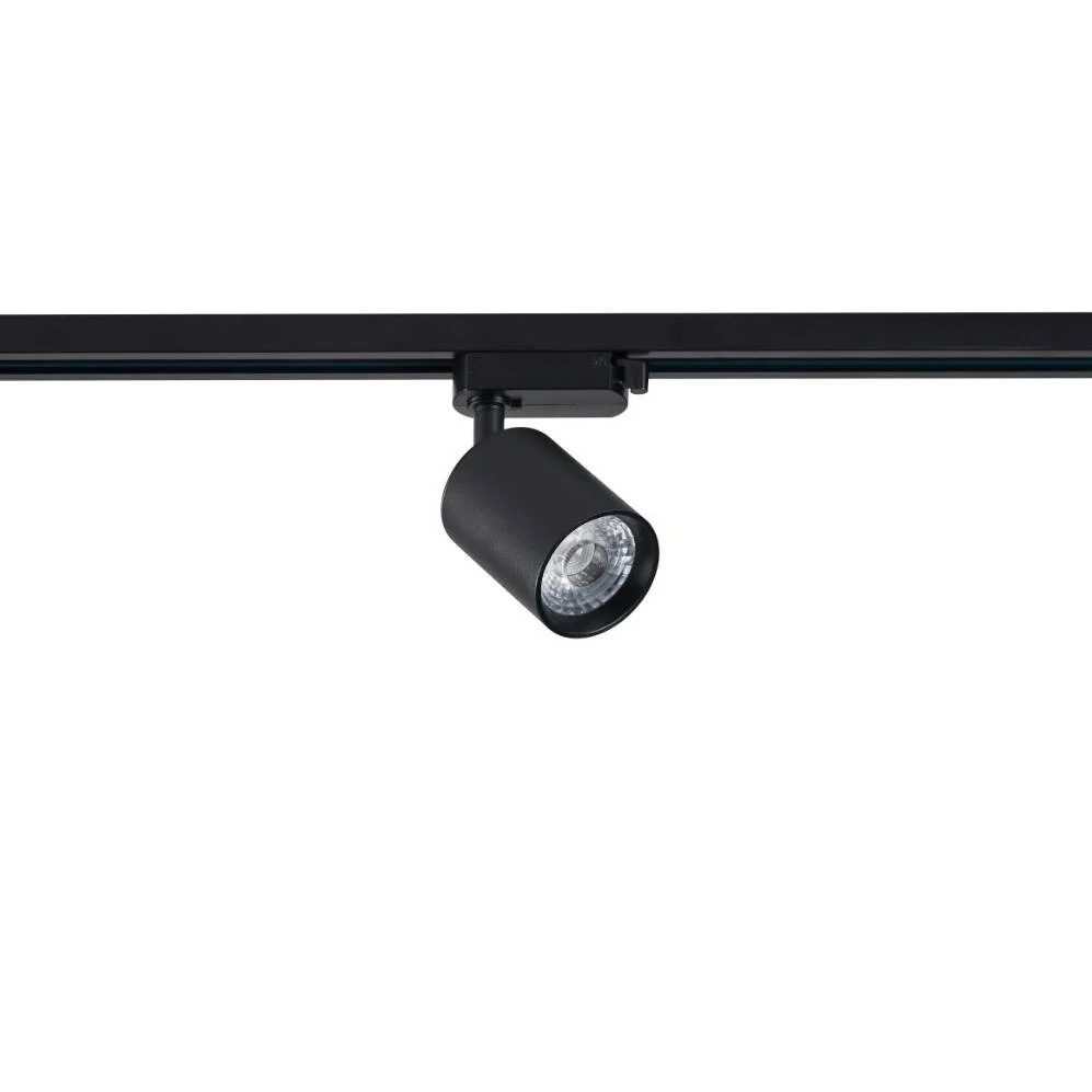 Projecteur LED monophasé 10W Mallet à intensité réglable couleur noire