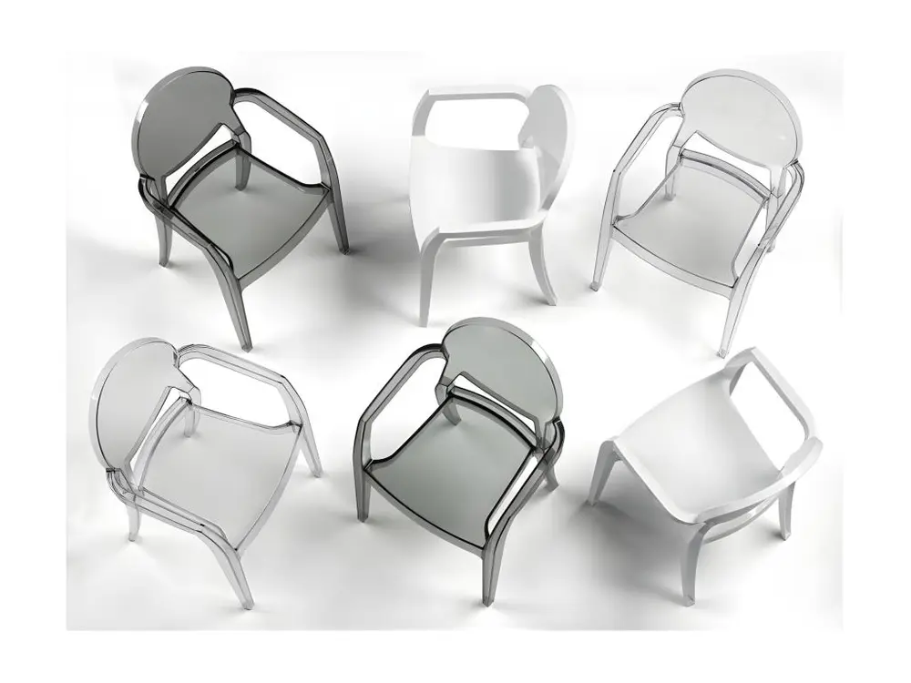 Accessoire Modulable Premium Chaise brillant design avec accoudoirs - IGLOO