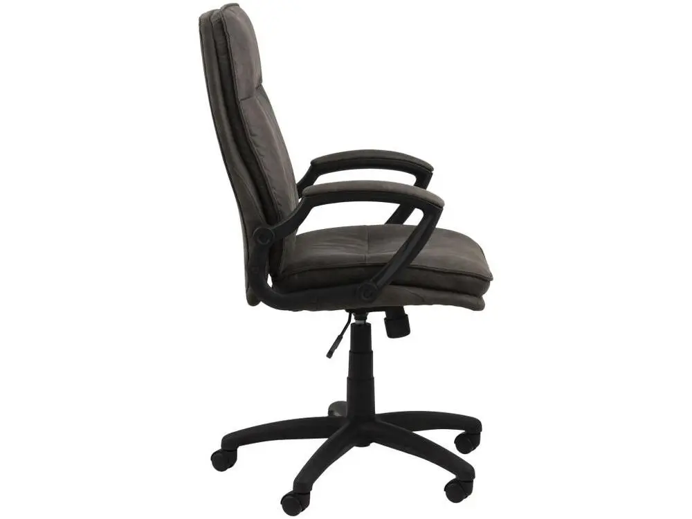 Brum Chaise de bureau, gris. avec Garantie 2 Ans