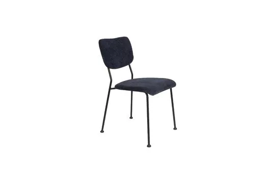 Chaise Benson bleu profond Zuiver - 81cm