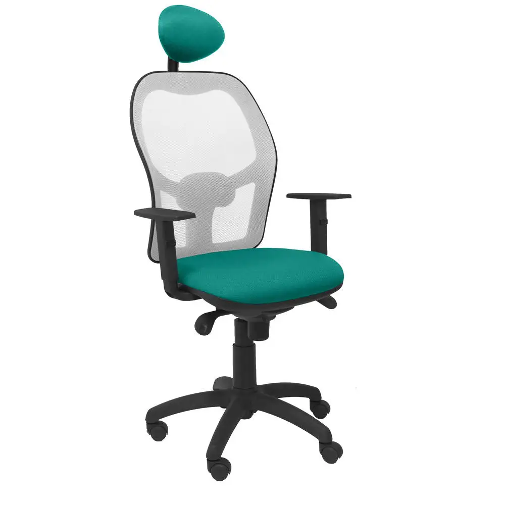Chaise de Bureau avec Appui-tête Jorquera P&C BALI39C Vert manifeste