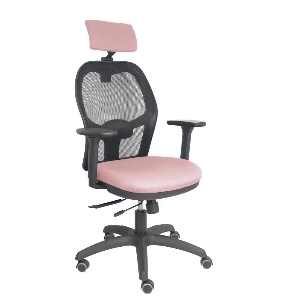 Chaise de Bureau avec Appui-tête P&C B3DRPCR Rose pour bureau à hauteur variable