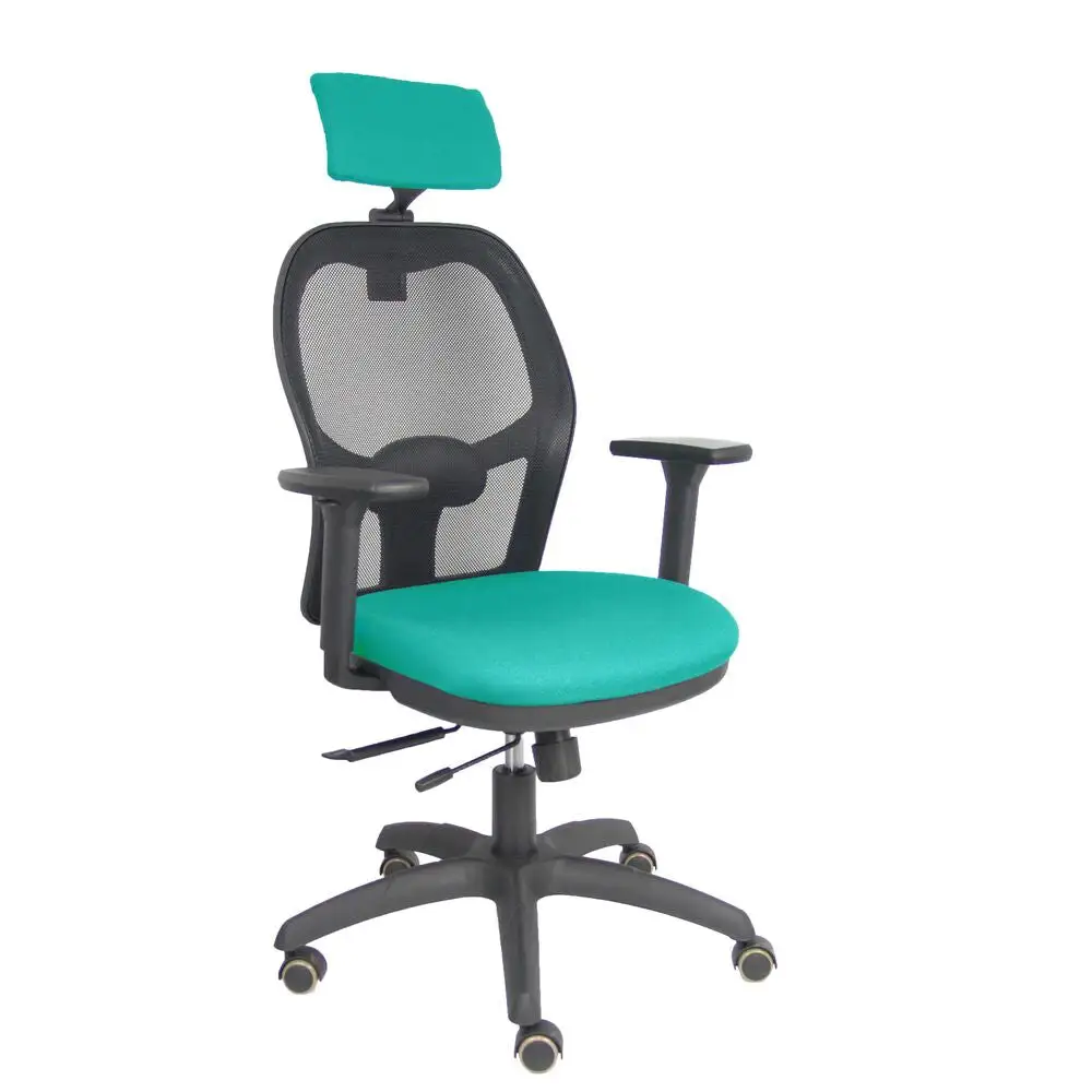 Chaise de Bureau avec Appui-tête P&C B3DRPCR Bleu piscine Vert turquoise