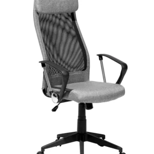 Chaise de bureau Gris noir PIONEER