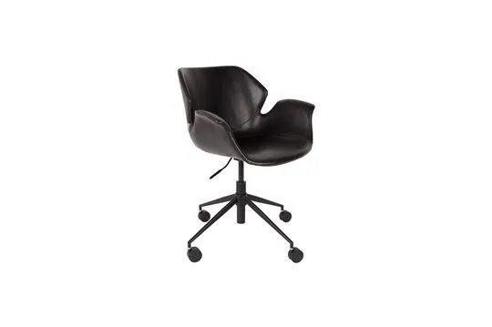 Chaise de bureau Nikki All Noir jais Zuiver - 78cm