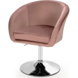 Coussin ergonomique pour Chaise Pivotante en Velours, Fauteuil de Bureau réglable en Hauteur, Base Galvanisée Charge 125kg...