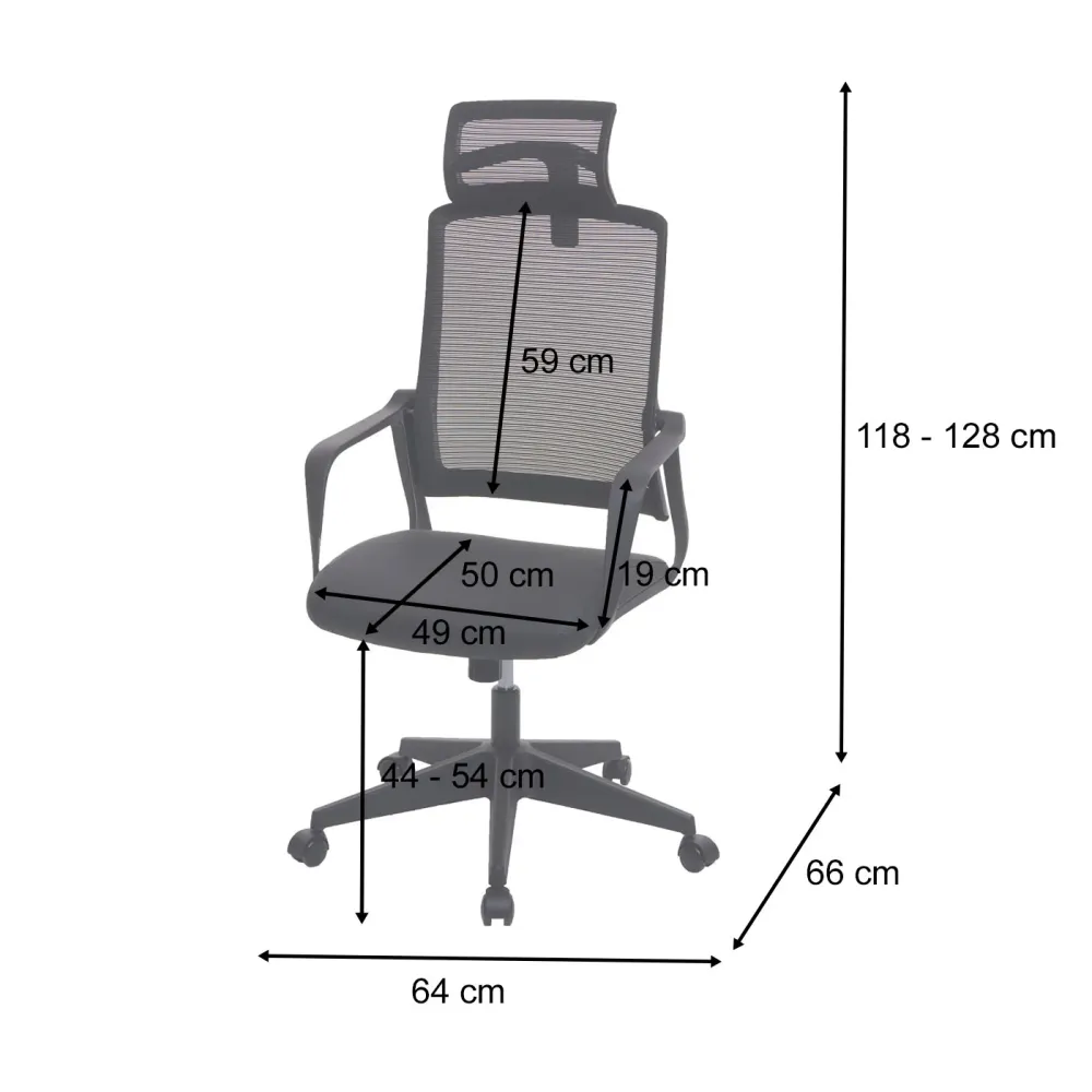 Fauteuil de bureau ergonomique pivotante avec accoudoirs et dossier en tissu maillage olive vert 04_0001883
