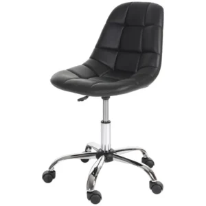 Kit d'assemblage pour Fauteuil de bureau Lier, chaise pitovante, siège baquet, similicuir - noir