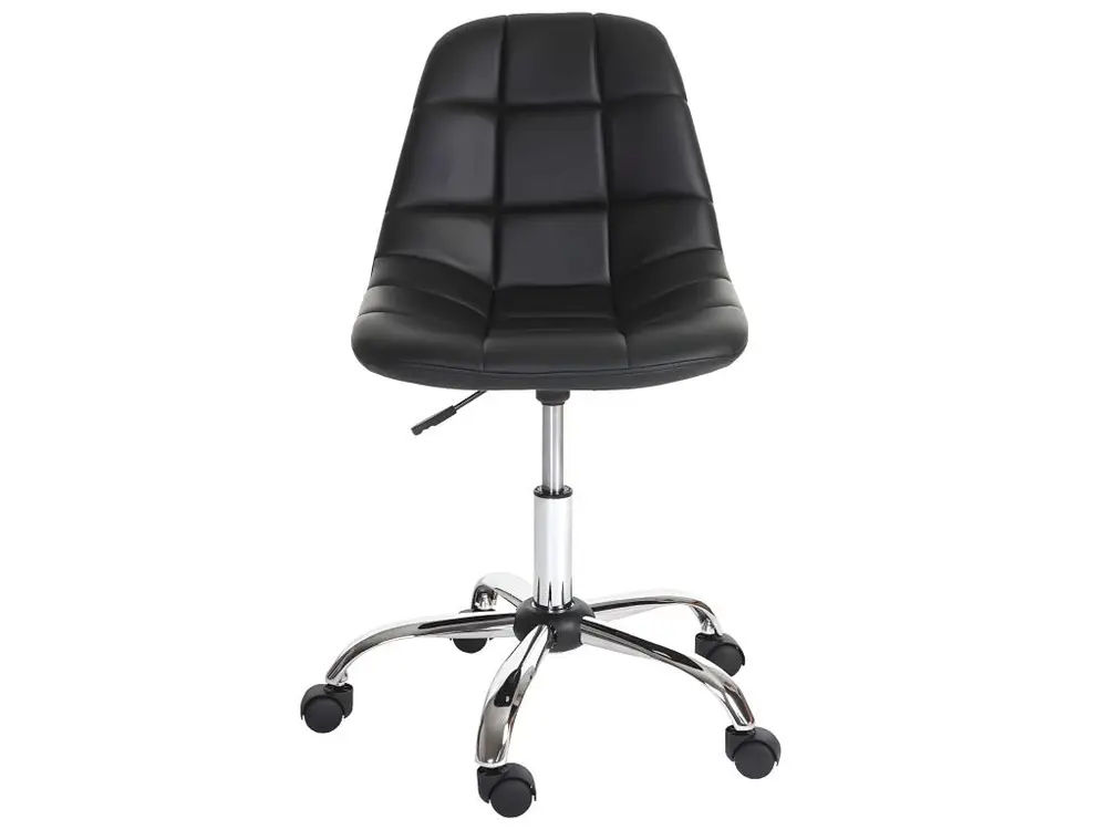 Kit d'assemblage pour Fauteuil de bureau Lier, chaise pitovante, siège baquet, similicuir - noir