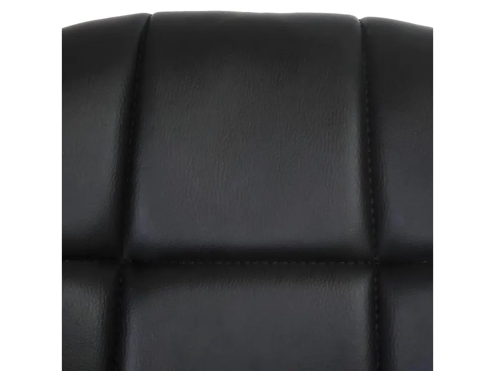 Kit d'assemblage pour Fauteuil de bureau Lier, chaise pitovante, siège baquet, similicuir - noir