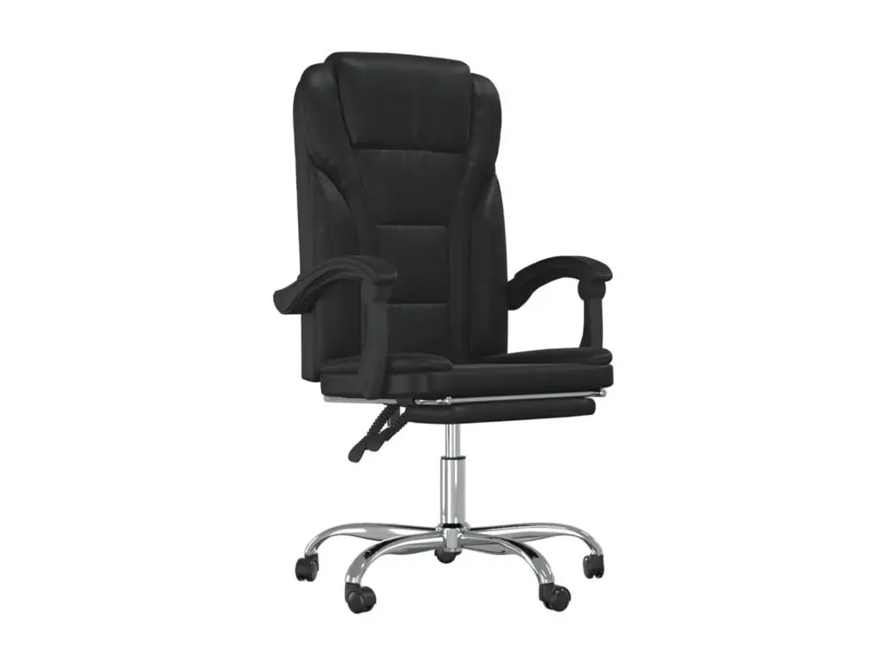 Kit d'assemblage pour Fauteuil inclinable de bureau Noir Similicuir