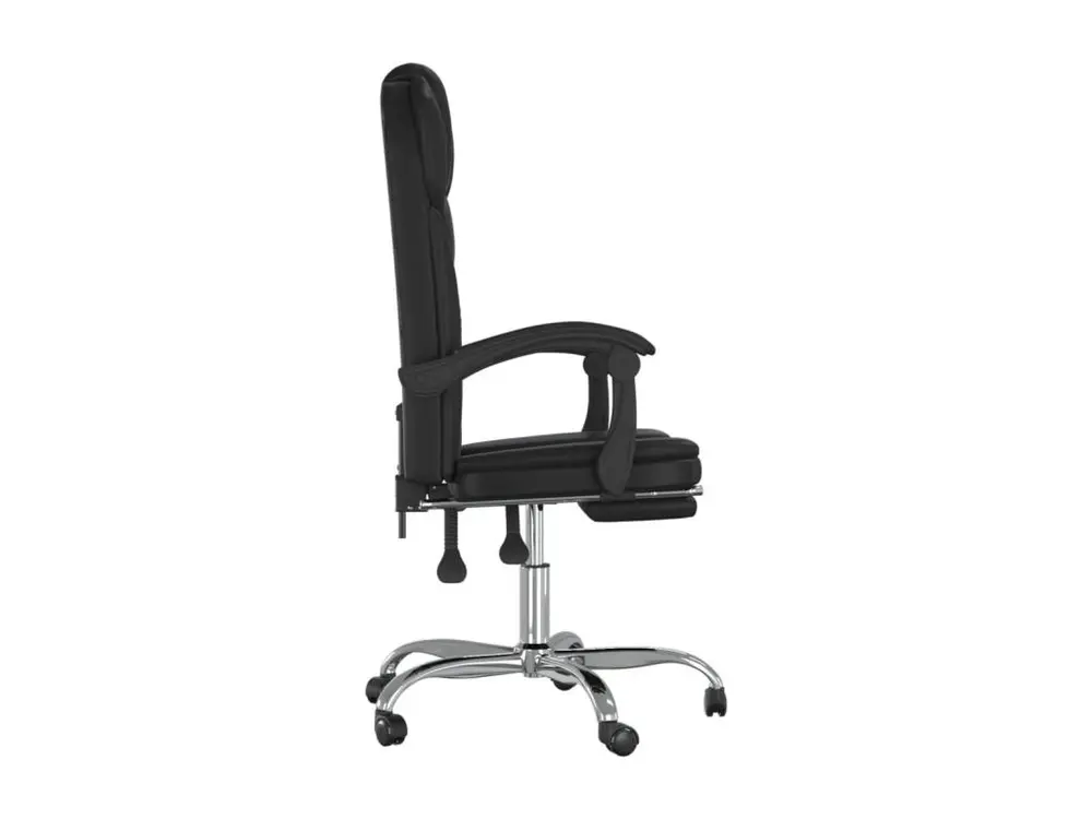 Kit d'assemblage pour Fauteuil inclinable de bureau Noir Similicuir