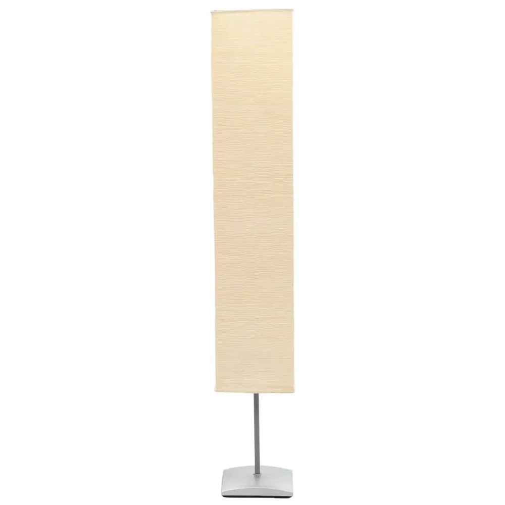 Lampadaire avec support en acier 135 cm Écru compatible avec la plupart des bureaux