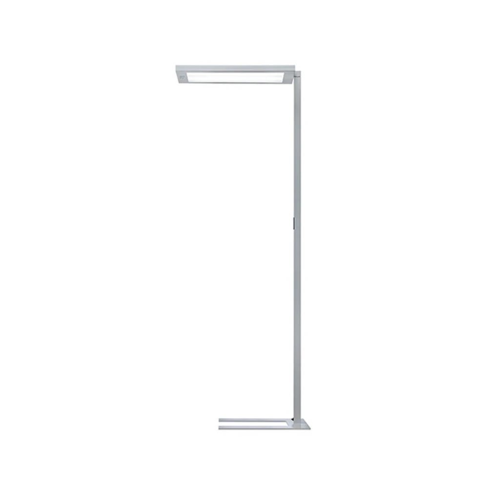 Lampadaire LED Lavigo DPS 16500/840/R/G2 argenté avec 4 patins en caoutchouc